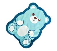 Water Fill Cooling Pad - Bear Shape Sleep Mat, 14 Inch Pet Rug for Resting, Scratch Resistant Design, Pet Resting Pad with Thermal Gel Center, Self Cooling Tool for Chilling Soothing and Relaxing