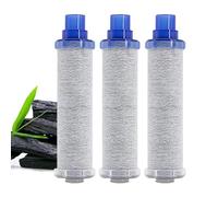 Water Filter Cartridge - 3 Pack Faucet Replacement Cartridge | Sink Filtration 11.6x2.8cm | for Home Kitchen Well Bathroom RV Countertop Fridge Drinking Tap, Removes Impurities