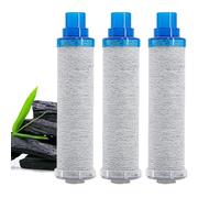 Water Filter Cartridge - 3 Pack Faucet Replacement Cartridge | Sink Filtration 11.6x2.8cm | for Home Kitchen Well Bathroom RV Countertop Fridge Drinking Tap, Removes Impurities