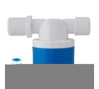 Water Float Valve, Auto Shut Off Valve, 4.33x2.36 Inches, Easy Installation Smart Precision Control Tool, Pipe Accessory for Garden, Fountain, Pond, Pool, Tank and Refill System