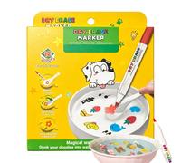 Water Floating Markers - 5.63in Educational Drawing Pens With Spoon