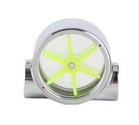 Water Flow Indicator G1 / 4" | Tungsten Alloy PC Cooling System Monitor | Female to Female Thread Flow Meter for Computer Water Cooling/Liquid Cooling Loop | Helps Avoid