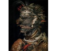 Water Giuseppe Arcimboldo Vintage Painting Theme Cover: 8 1/2 x 11 100 Pages Lined Journal, Diary, Cahier
