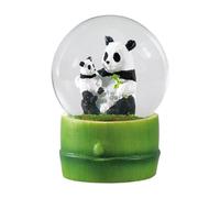 Water Globe - Pandas de Deluxebase. Boule à Neige avec Figurine Panda en Résine & Support Moulé. Objet de décoration Parfait pour la Maison ou pour Offrir. (Choisi au Hasard Parmi 2 Couleurs)