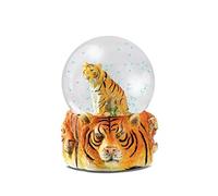 Water Globe - Tigre de Deluxebase. Boule à Neige avec Figurine Tigre en Résine & Support Moulé. Objet de décoration Parfait pour la Maison ou pour Offrir. (Choisi au Hasard Parmi 2 Couleurs)