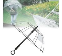 Water Gun Umbrella - Transparent Umbrella Squirt Gun, Shoots Up to 27ft, Water Toy for Water Fights, Summer Outdoor Swimming Pool Beach Parties (Transparent,1PCS)
