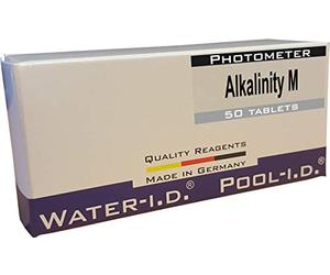 Water-I.D. Réactif photomètre Test Alkalinity 100 tablettes