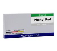 Water ID 50 Tabletten Phenol Rot für FlexiTester Tablettes