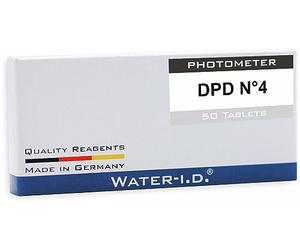 Water ID Lot de 50 pastilles DPD N°4 pour tablettes PoolLAB