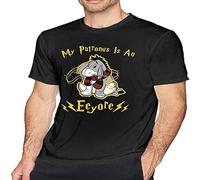 Water Kissing Mens Particular My Patronus is A Eeyore Tshirt Black M
