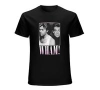 Water Kissing Wham! 'Edge of Heaven' T-Shirt Black S