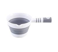 Water Ladle - 10.55x6.42 Inch Hangable Household Water Ladle, Foldable Dipper Scoop, Long Handle Washing Spoon | Cup For Kitchen, Ladles, Bathroom, Washing, Kitchen