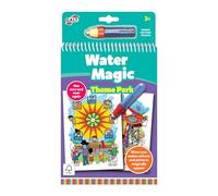 WATER MAGIC - Livre de coloriage sur le thème du parc d'attractions pour enfants - Avec images réutilisables à colorier - Révéler des images cachées magiquement avec le stylo à eau - À partir de 3 ans