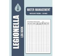 Water Management Legionella Log Book