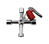 Water Meter Key Tool, Universal Metal Hand Tools, Multi-Function Spanner