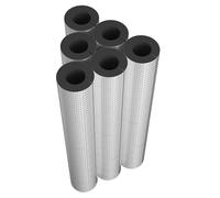 Water Pipe Freeze Protection Insulation Cover, Open-End Self-Adhesive Rubber with Aluminum Foil Wrap(ID 22mm*TH 15mm)