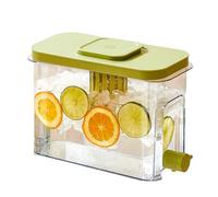 Water Pitcher with Filter - Portable Hydration Jug, 3 Liter Size for Clean Tasting Water, Food Grade with Activated Carbon Filter for Kitchen Use, Drinking Waters Accessory