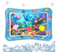 Water Play Mat, Inflatable Sensory Sea Animal Activity Mat for