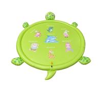 Water Play Pad | 83.9in Non-Slip Cute Turtle Pool Games | Water Play Mat S