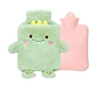 Water Pouch - PVC Plush 16 cm Size, Plush Cover, Detachable Design | Leak-Proof Bag, Heat Pack For Family Use, Étudiants, Adults, Men, Women, Home Office, Study, Winter Warmth