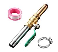 Water Pressure Nozzle -21.5 * 2.5cm Powerful Brass Portable Multi-functional Sprinkler | Car Wash Sprayer - For Home Garden Outdoor Yard Backyard House Balcony