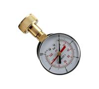 Water Pressure Tester - Waterproof 60-140 PSI Easy Read Axial Interface | Jauges de pression industrielles pour les pièces de conditionnement d'air central, les maisons de pompe