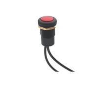 Water proof push button switch/underwater 1meter power button/with 160mm wire/ φ16mm/Momentary/lock/IP67 CE FC RoHS/yacht switch NWPNLXEA(Lock)