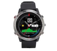 Water Proof Round Smart Watch for Bwimming with Longsing Battery, Smart Rappel Fonction for Buaning Daily Life, adapté à Divers Environnements Durs (Black)