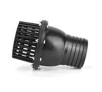 Water Pump Foot Valve, Pvc Low Pressure Flat Check Valve No Return Strainer for Fluid Machine Irrigation (4in)