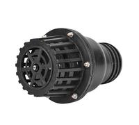 Water Pump Foot Valve, Pvc Low Pressure Flat Check Valve No Return Strainer for Fluid Machine Irrigation (3in)