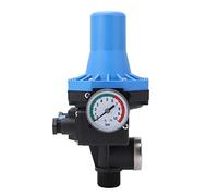 Water Pump Pressure Controller sealed Automatic Adjustment Electronic Intelligent Control Switch with Single Way Valve for Home Garden Farm Water System ABS Material G1in Interface