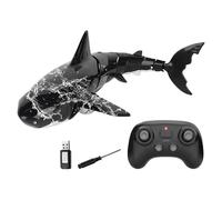 Water RC Shark - Dimensions 34 x 15 x 9 cm, télécommande rechargeable, plongée à haute vitesse | Célébration des Cadeaux Souvenir Créature Marine Imitation Plongée profonde Mécanisme de