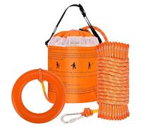 Water Rescue Throw Bag, Reflective Safety Gear, 0.31 inches Floating Rope Equipment, High Visibility Durable Design, Crisis Survival Tool, for Rafting, Fishing, Boat, Save Use