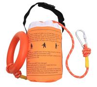 Water Rescue Throw Bag, Reflective Safety Gear, 0.31 inches Floating Rope Equipment, High Visibility Durable Design, Crisis Survival Tool, for Rafting, Fishing, Boat, Save Use