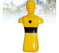 Water Rescue Training Dummy for Pool Drills Quick Draining Design for Team Exercices