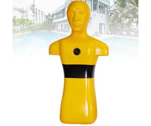 Water Rescue Training Dummy for Pool Drills Quick Draining Design for Team Exercices