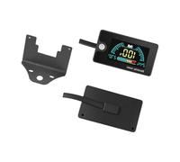 Water Resistant Battery Meter LCD Display 8 100V Compatibility Electric Capacity Tester for Car Boat Solar Bike Impermeable Telegram Capacity Meter Golfing Cart