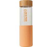 WATER REVOLUTION Bouteille Coral en verre silicone 660 ml