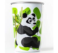 WATER REVOLUTION Verre en acier inoxydable 300 ml en boîte Ours Panda'