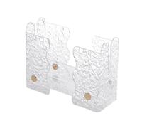Water Ripple Acrylic Tissue Box - Bathroom Kitchen Storage Organizer Multi-Purpose Paper Towel Napkin Holder Porte-serviettes