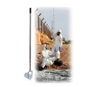 Water Sampling Rod Vertical Swing Sampler Kit Telescopic Rods Water Sampler with 500/1000ml Measuring Cup for Environmental Sampler Needs(500 ML,1.11-3m/3.6-9.8ft)