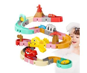 Water Slide Toy, Bathtub Playset Kids, Fun Bath Accessory with Suction Holders, Slippery Water Slide with Engaging Design, Children Play Set, 1 Pack for Ages 4-8