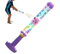 Water Soaker - Rainbow LED High Pressure Pull Out Water Toy for Kids Teen Outdoor Backyard Beach Lake Park Camping Picnic Party Swimming Pool Battle Play