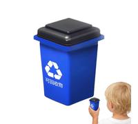 Water Soaker Toy, Trash Can, Authentic Summer Splash Game, 2.68x2.83x3.82 inches Kids Outdoor Water Shooter for Patio Garden Beach Party Backyard Use, Fun Cooling Activity Toy