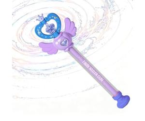 Water Soakers for Kids, Pull Type Interactive Water Fight Game, Fairy Wand Design Wateer Spraying Bath Toy for Boys Girls Outdoor Backyard Garden Team Activity Birthday Park Summer Play Fun Use