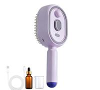 Water Spray Hair Brush - Electric Steam Straightening Comb