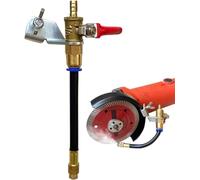 Water Sprayer for Cutting,2-Mode Dust Suppression Attachment,Flexible Rustproof Nozzle for Angle Grinder,Tile,Marble,Brick Work