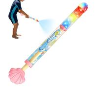 Water Squirter - ABS 35x6.5x3.5cm 70 Hole Light Up Water Spray Toy | LED Outdoor Summer Waters, Backyard Pool Beach Play Toy | for Boys Girls Garden Outdoor Party Game Use