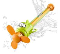 Water Squirter for Kids,Squirting Play Game Toy with Rotating Propeller,Water Squirter Tube - for Beach Lawn Garden Courtyard Patio Camping Pond Swimming Pool Family Party