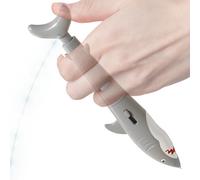 Water Squirter, Pen Sprays Water, 5.71x0.39x0.39 inches Compact Size Refillable Shark Shape Design Toy, Prank Game for School, Girl, Boy, Party, Workplace and Tricks Use